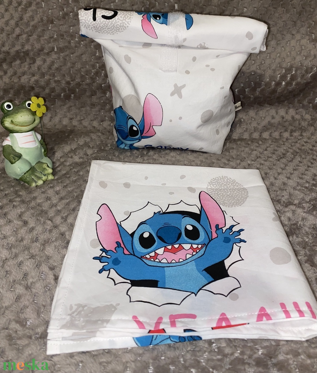 Stitch uzsonnás szett - táska & tok - uzsonna- & ebéd tartó - szendvics csomagoló - Meska.hu Stitch uzsonnás szett - táska & tok - uzsonna- & ebéd tartó - szendvics csomagoló - Meska.hu