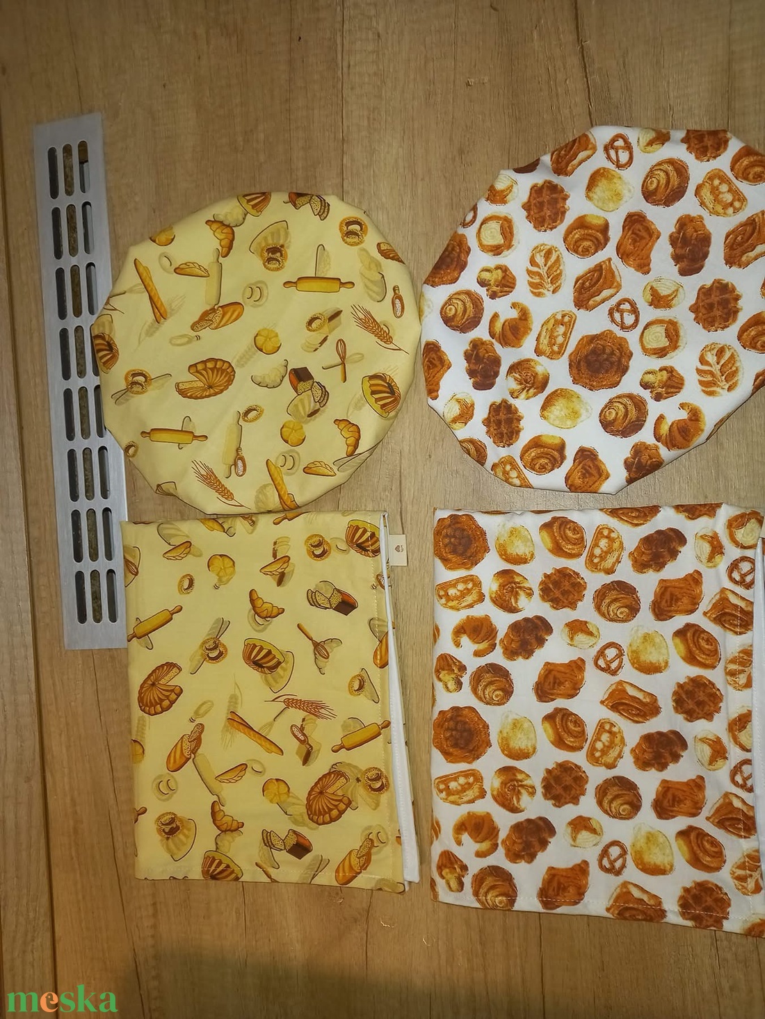 Kelesztő szett ( kelesztő kendő, kelesztő sapka) - otthon & életmód - tárolás & rendszerezés - zsebkendőtartó - Meska.hu