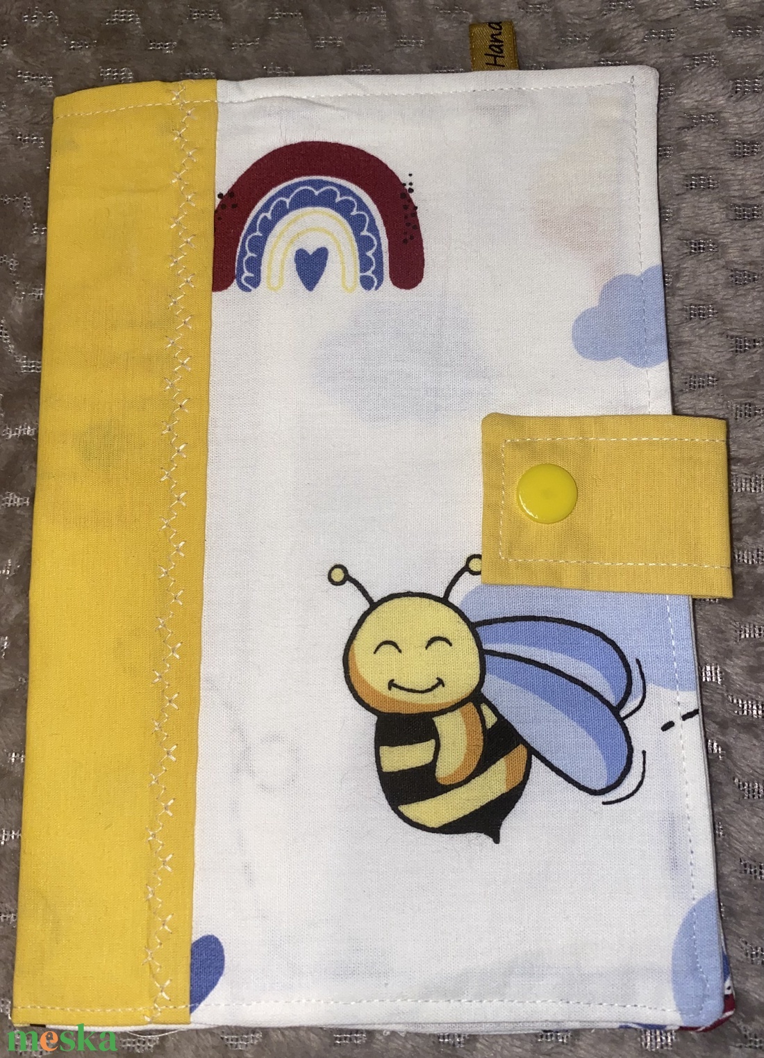 Gyermek egészségügyi kiskönyv borító  - baba - mama - babaemlékek - egészségügyi kiskönyv borító - Meska.hu