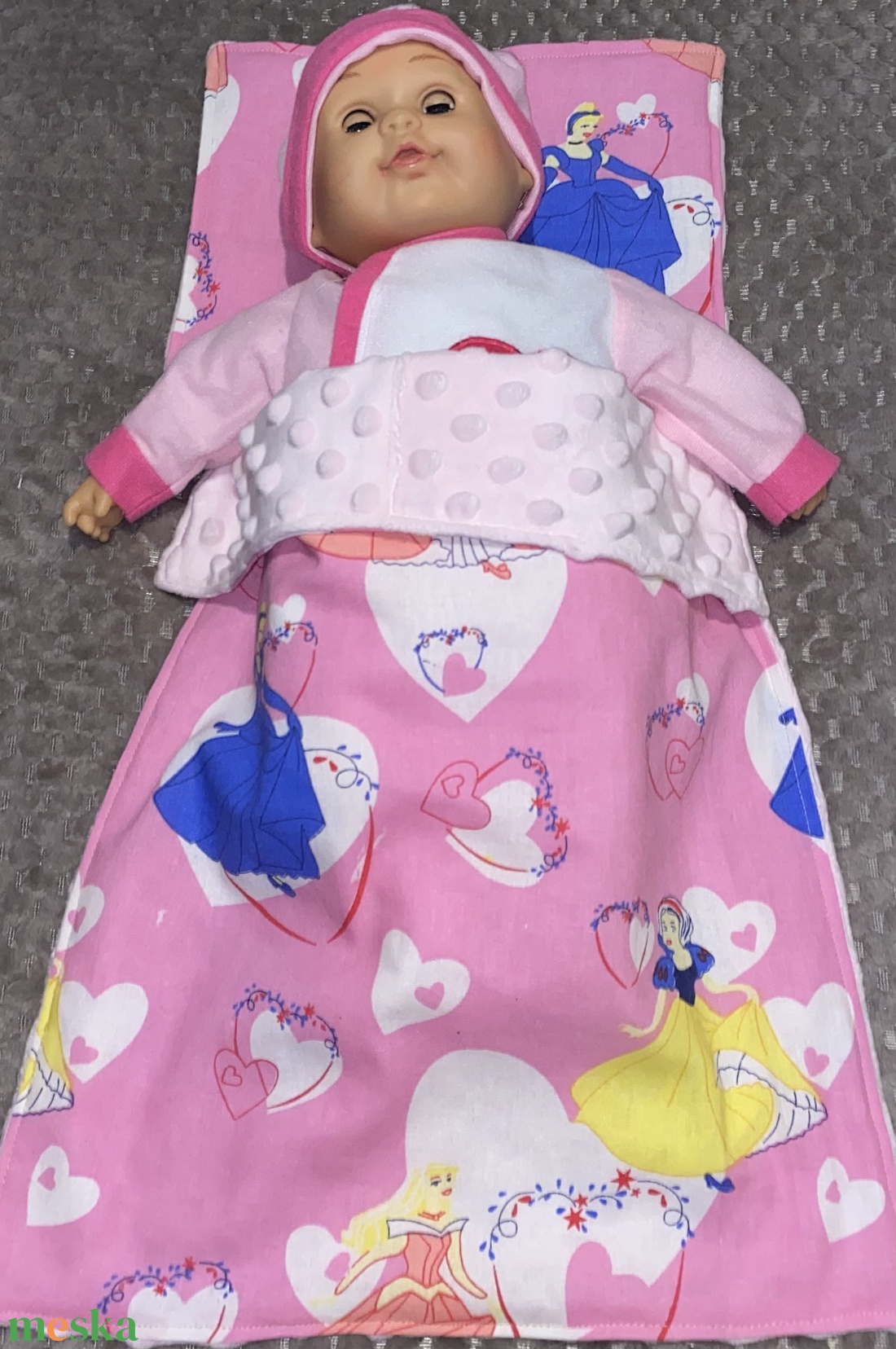 Játék baba takaró+ párna - játék & sport - baba & babaház - játékbaba, babakellék - Meska.hu