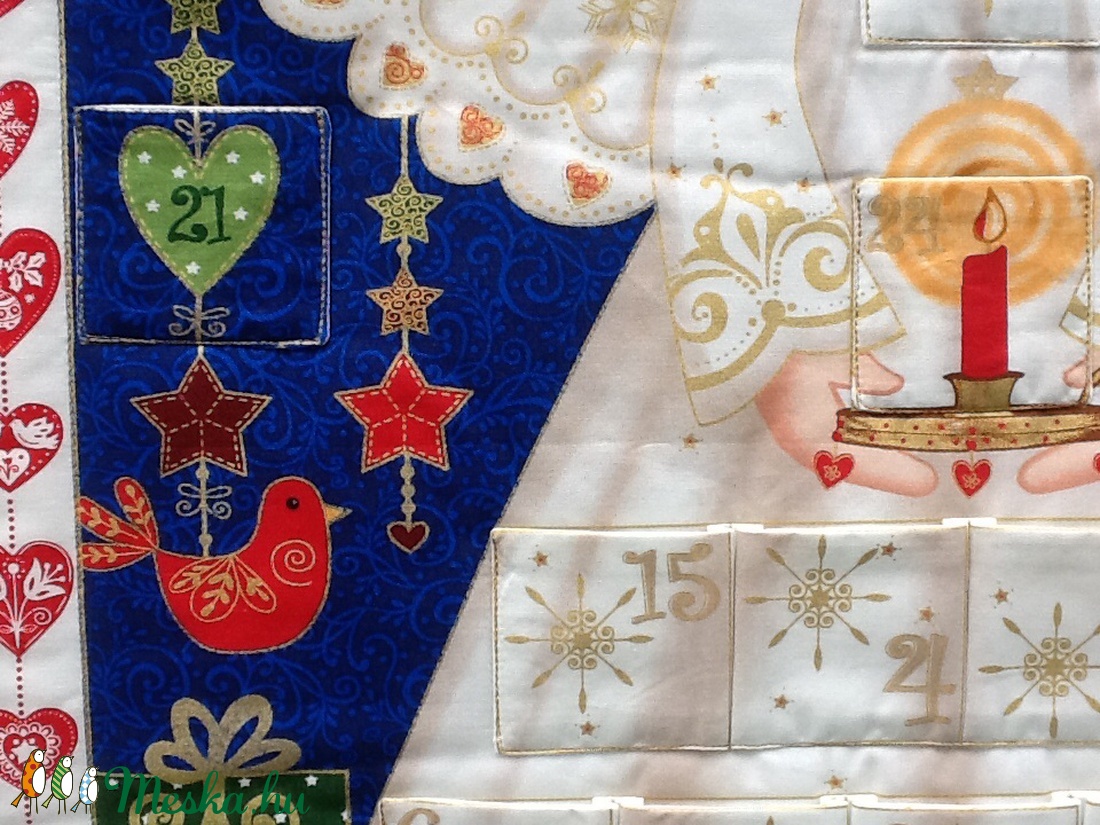 Angyalkás adventi naptár - karácsony - adventi díszek - adventi naptár - Meska.hu Angyalkás adventi naptár - karácsony - adventi díszek - adventi naptár - Meska.hu