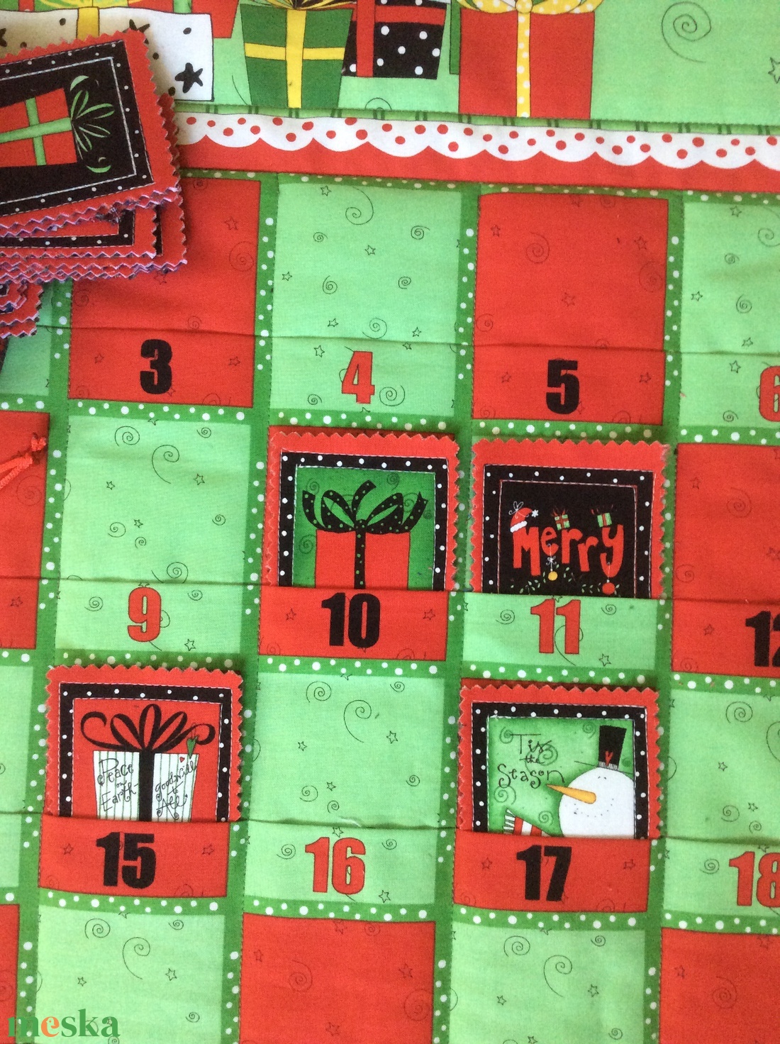 Karácsonyfás adventi naptár képekkel - karácsony - adventi díszek - adventi naptár - Meska.hu Karácsonyfás adventi naptár képekkel - karácsony - adventi díszek - adventi naptár - Meska.hu