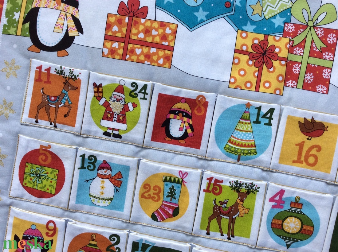 Vidám hóemberes adventi naptár - karácsony - adventi díszek - adventi naptár - Meska.hu Vidám hóemberes adventi naptár - karácsony - adventi díszek - adventi naptár - Meska.hu