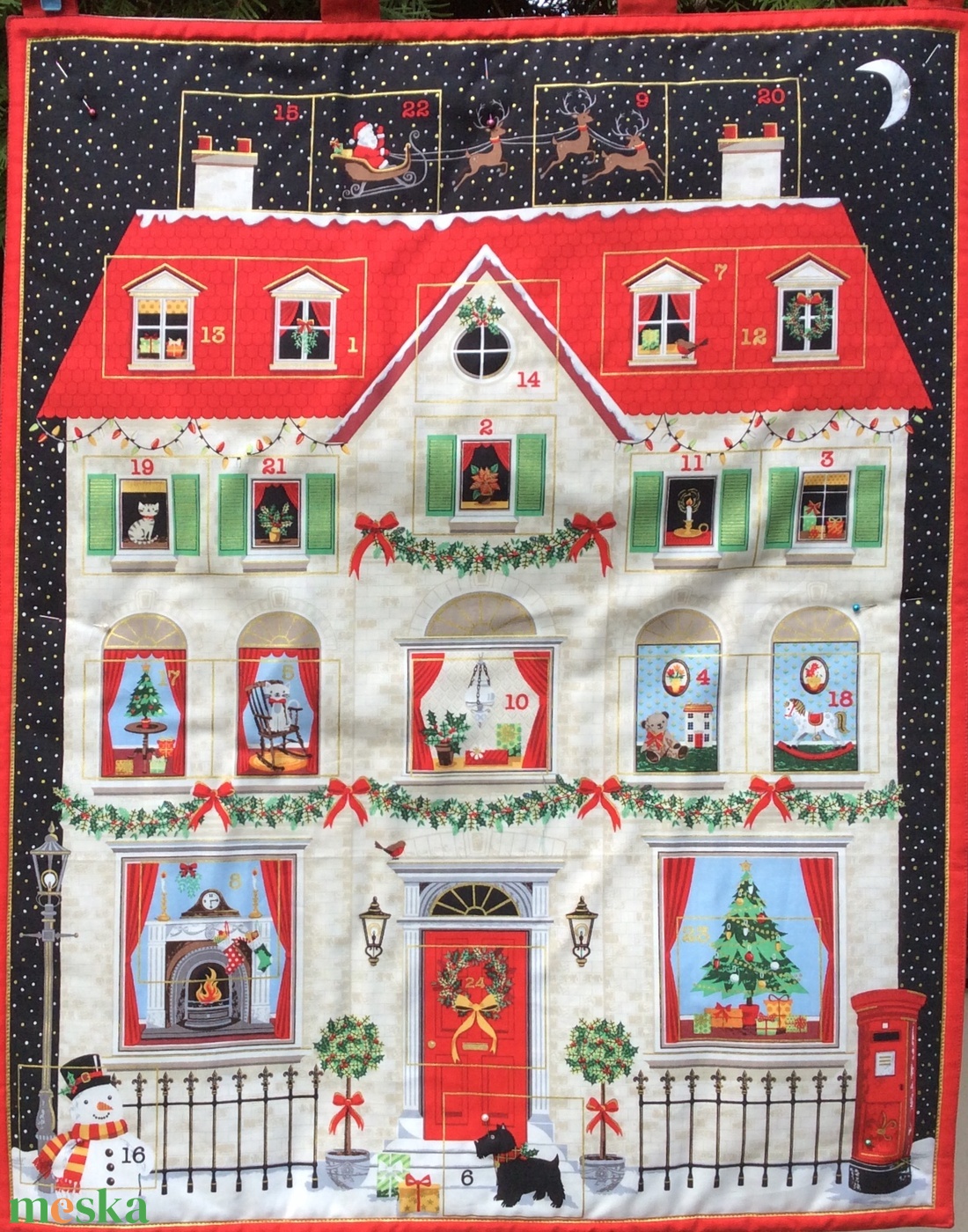 Adventi házas adventi naptár - karácsony - adventi díszek - adventi naptár - Meska.hu Adventi házas adventi naptár - karácsony - adventi díszek - adventi naptár - Meska.hu