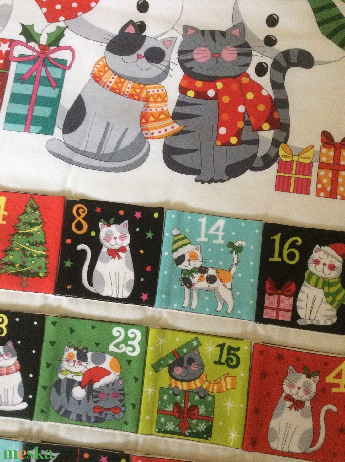 Cicás adventi naptár - karácsony - adventi díszek - adventi naptár - Meska.hu Cicás adventi naptár - karácsony - adventi díszek - adventi naptár - Meska.hu