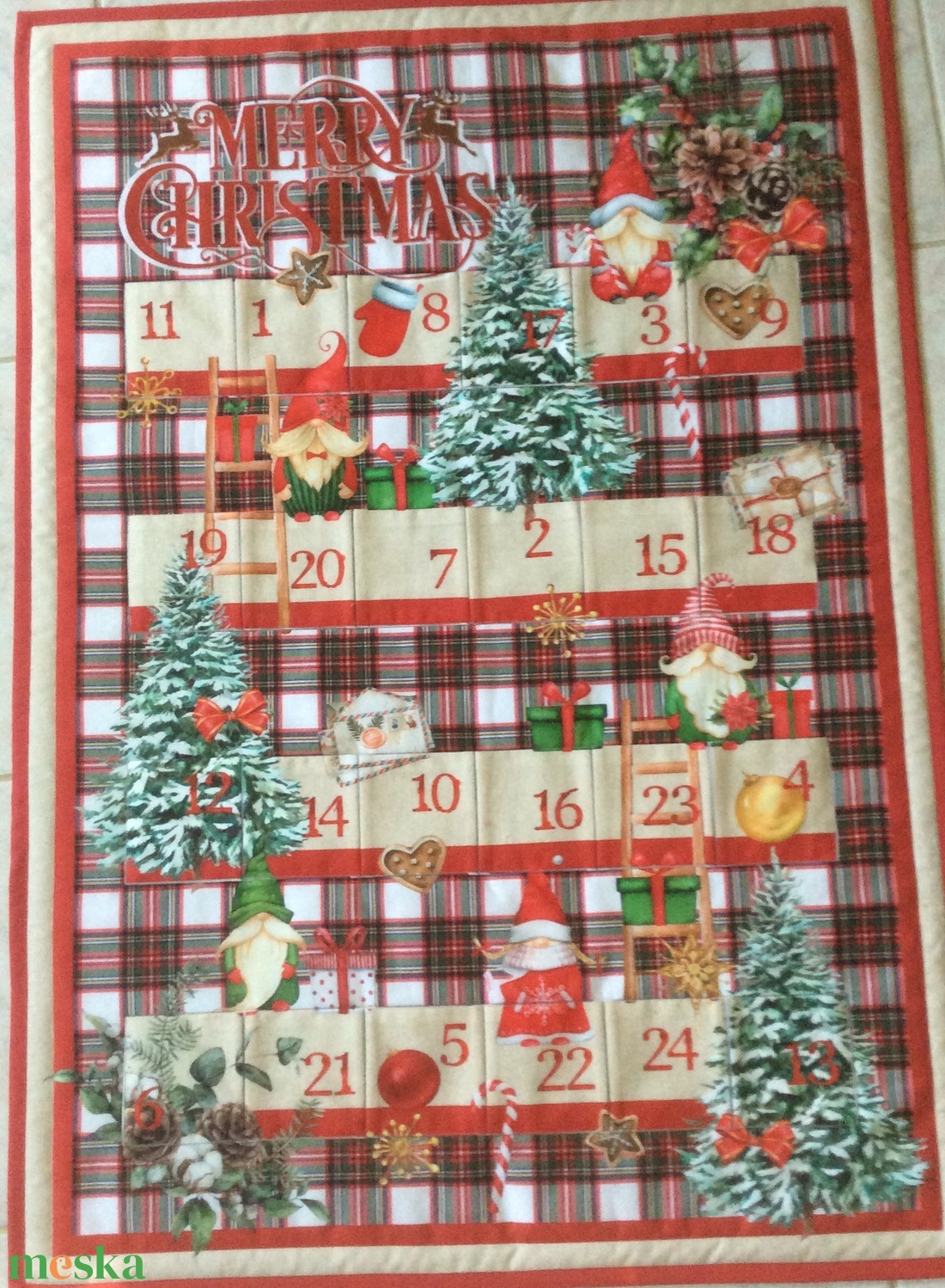 Merry Christmas adventi naptár akciós termékkép 1
