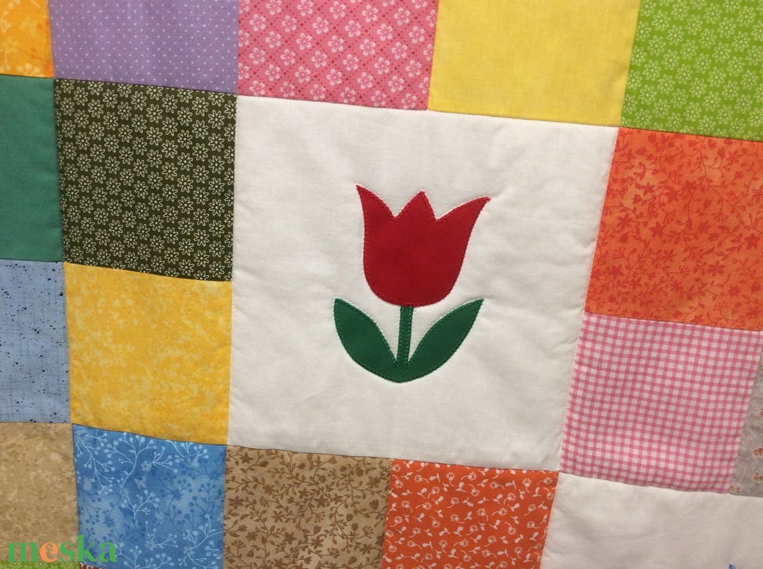 Macis, tulipános kislánytakaró - otthon & életmód - babaszoba, gyerekszoba - babatakaró, gyerek pléd - Meska.hu Macis, tulipános kislánytakaró - otthon & életmód - babaszoba, gyerekszoba - babatakaró, gyerek pléd - Meska.hu