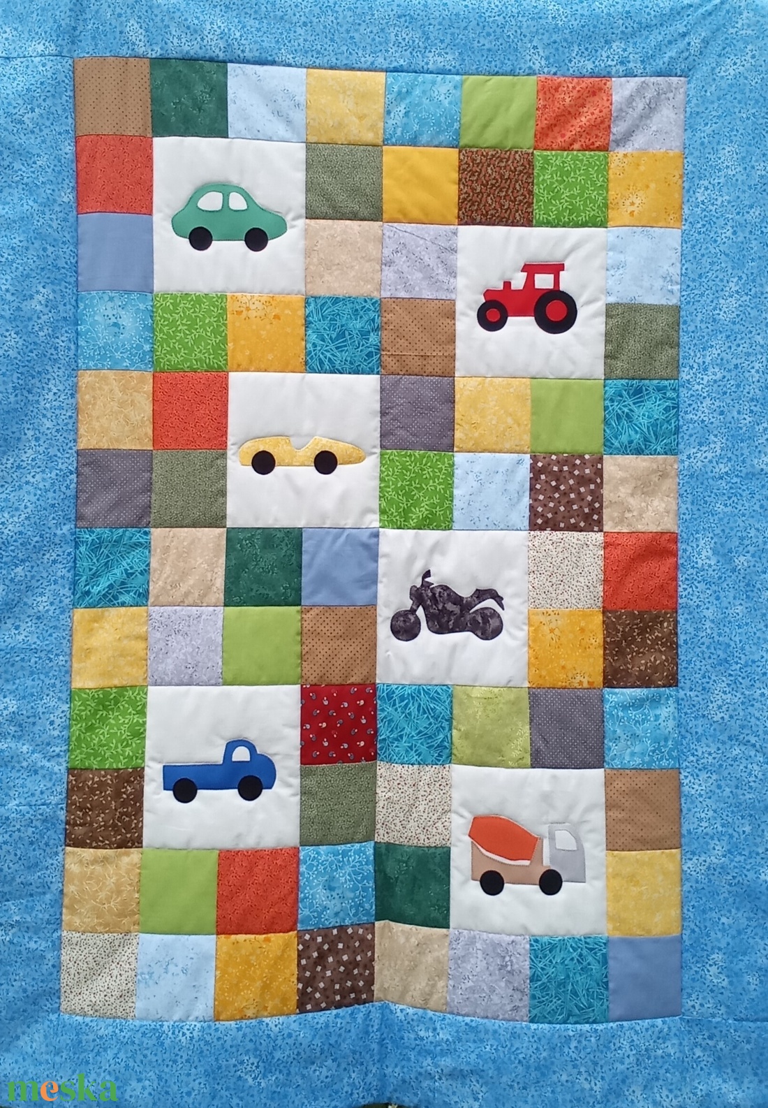 Járgányos takaró traktorral, motorral - otthon & életmód - babaszoba, gyerekszoba - babatakaró, gyerek pléd - Meska.hu Járgányos takaró traktorral, motorral - otthon & életmód - babaszoba, gyerekszoba - babatakaró, gyerek pléd - Meska.hu