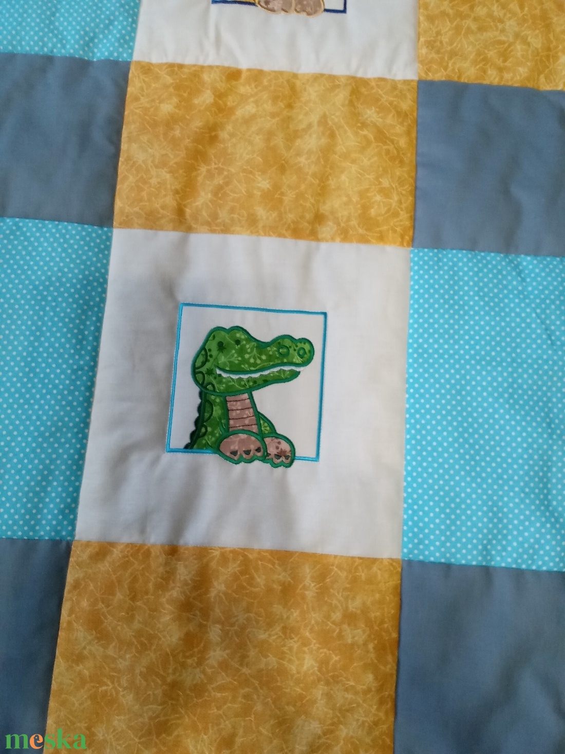 Állatos takaró türkíz, szürke és sárga színben - otthon & életmód - babaszoba, gyerekszoba - babatakaró, gyerek pléd - Meska.hu Állatos takaró türkíz, szürke és sárga színben - otthon & életmód - babaszoba, gyerekszoba - babatakaró, gyerek pléd - Meska.hu