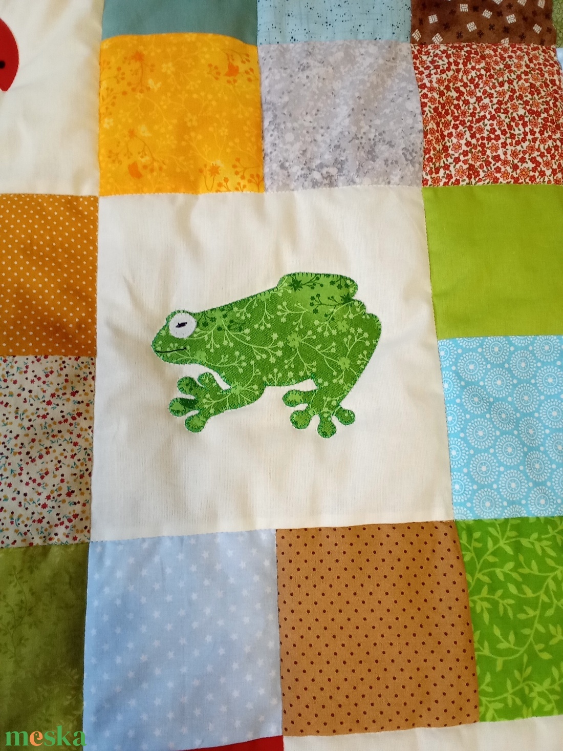 Állatos takaró denevérrel és rókával - baba - mama - babaágyneműk - babatakaró, gyerek pléd - Meska.hu