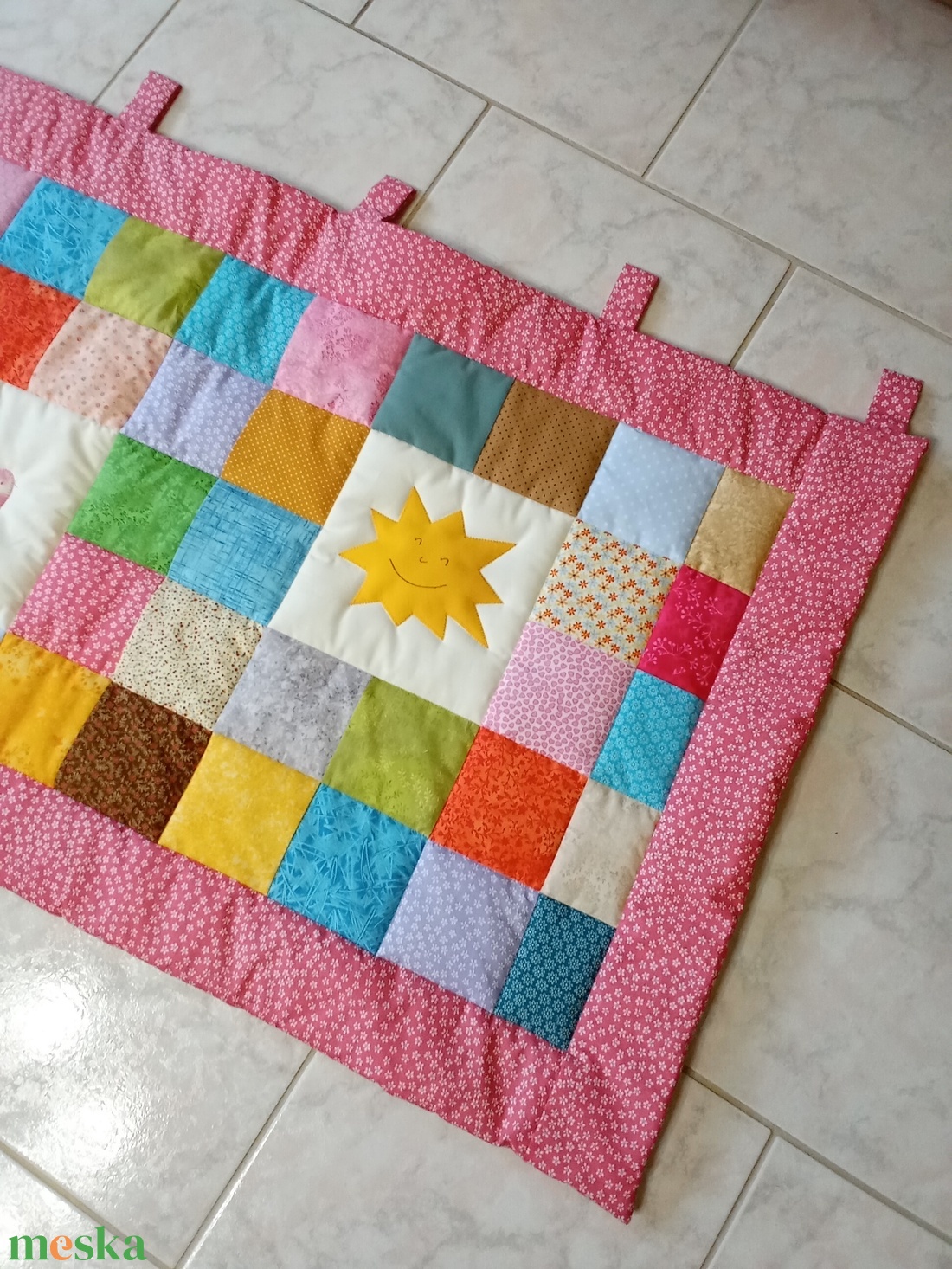  Falvédő  kislányoknak - otthon & életmód - babaszoba, gyerekszoba - falvédő gyerekszobába - Meska.hu