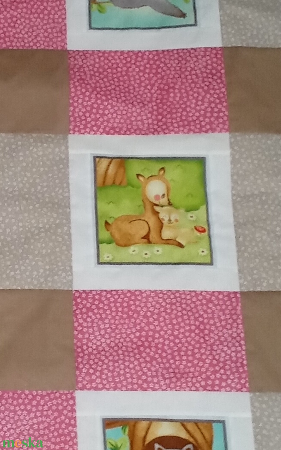 ŐZIKÉS takaró kislányoknak - baba - mama - baba ágynemű - babatakaró, gyerek pléd - Meska.hu