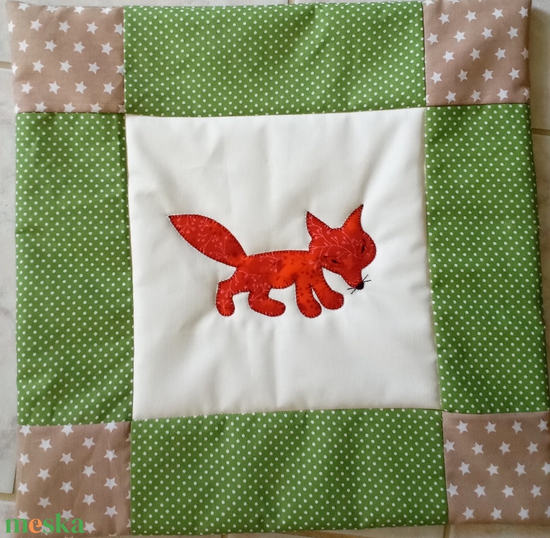 RÓKÁS párnahuzat  - otthon & életmód - lakástextil - párna & párnahuzat - díszpárnahuzat - Meska.hu