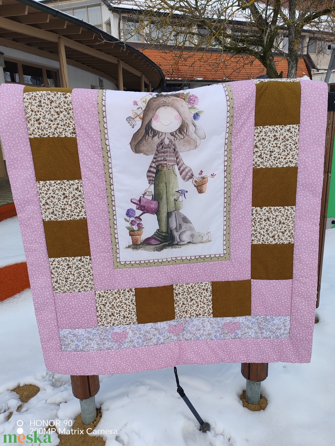 KERTÉSZLÁNY takaró - baba - mama - baba ágynemű - babatakaró, gyerek pléd - Meska.hu