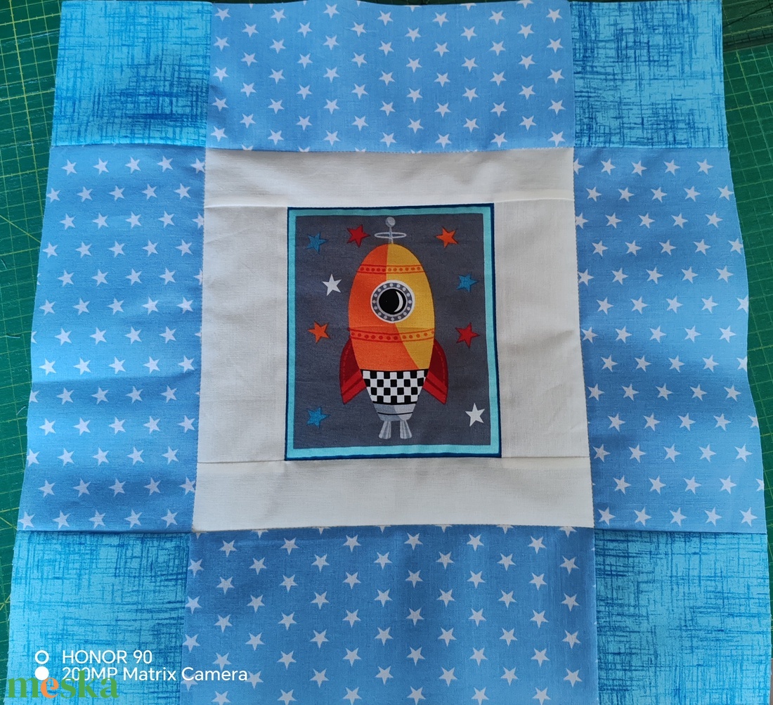 Űrhajós párnahuzat  - baba - mama - babaszoba dekoráció - gyerek díszpárna - Meska.hu