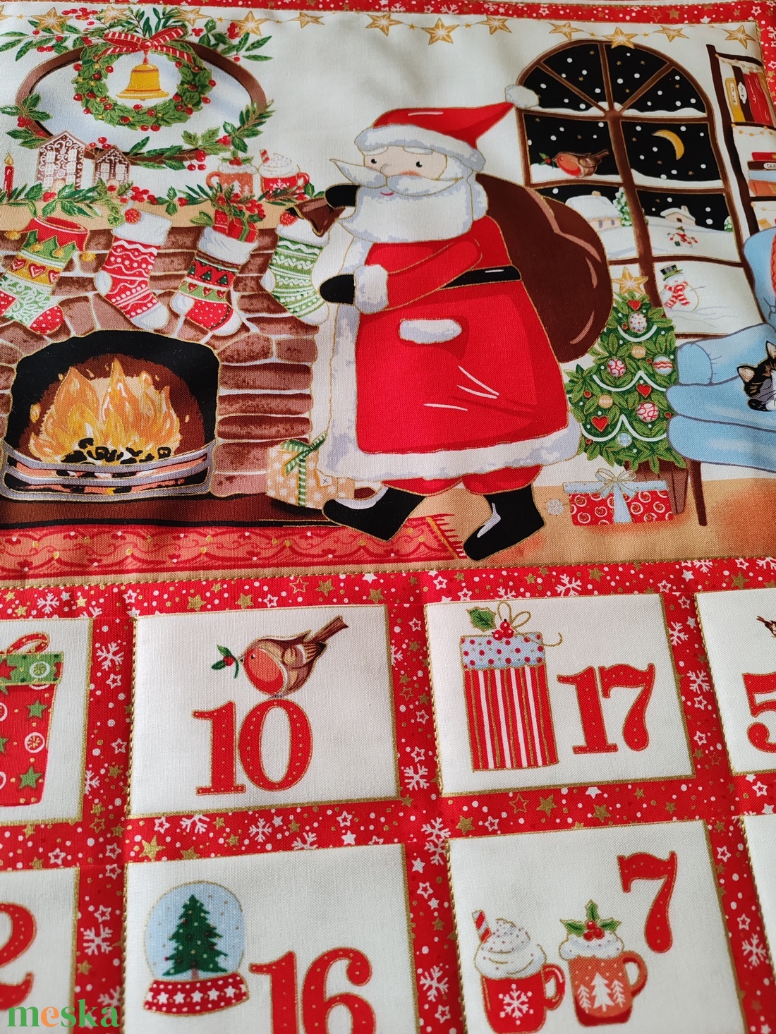  Karácsony este adventi naptár - karácsony - adventi díszek - adventi naptár - Meska.hu