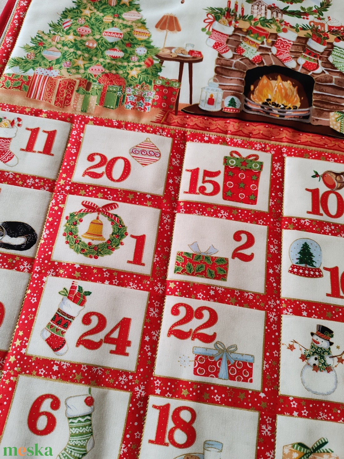  Karácsony este adventi naptár - karácsony - adventi díszek - adventi naptár - Meska.hu