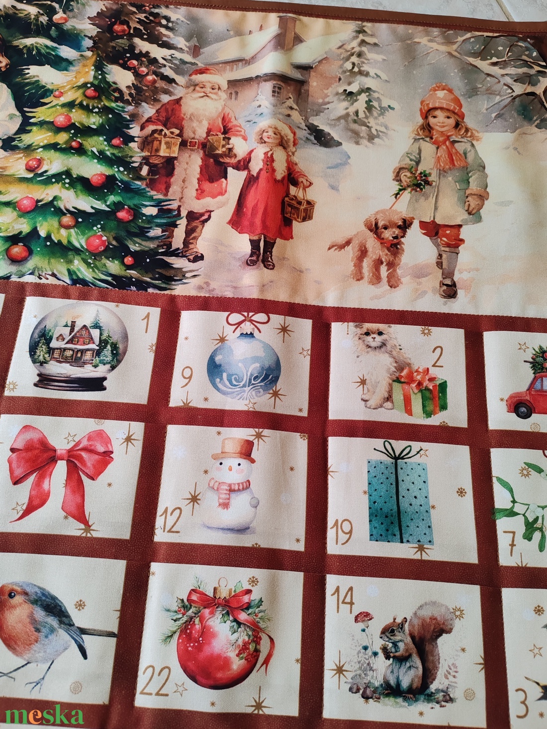  Régi karácsonyok adventi naptár - karácsony - adventi díszek - adventi naptár - Meska.hu