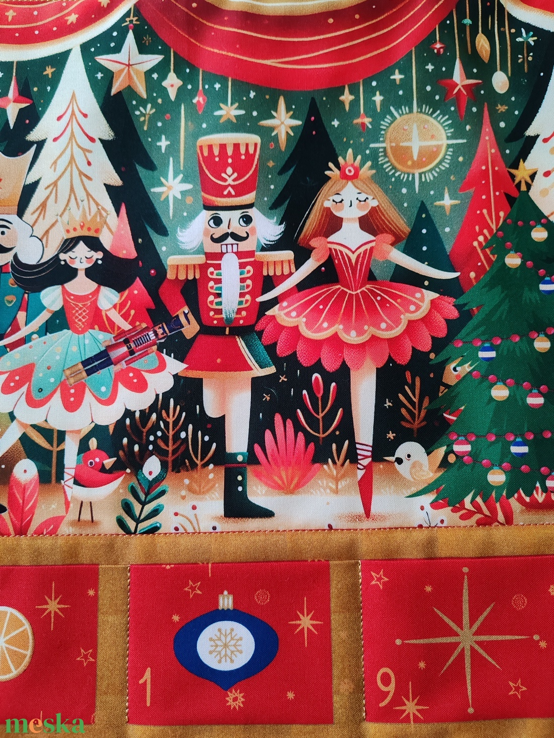 Diótörős adventi naptár - karácsony - adventi díszek - adventi naptár - Meska.hu
