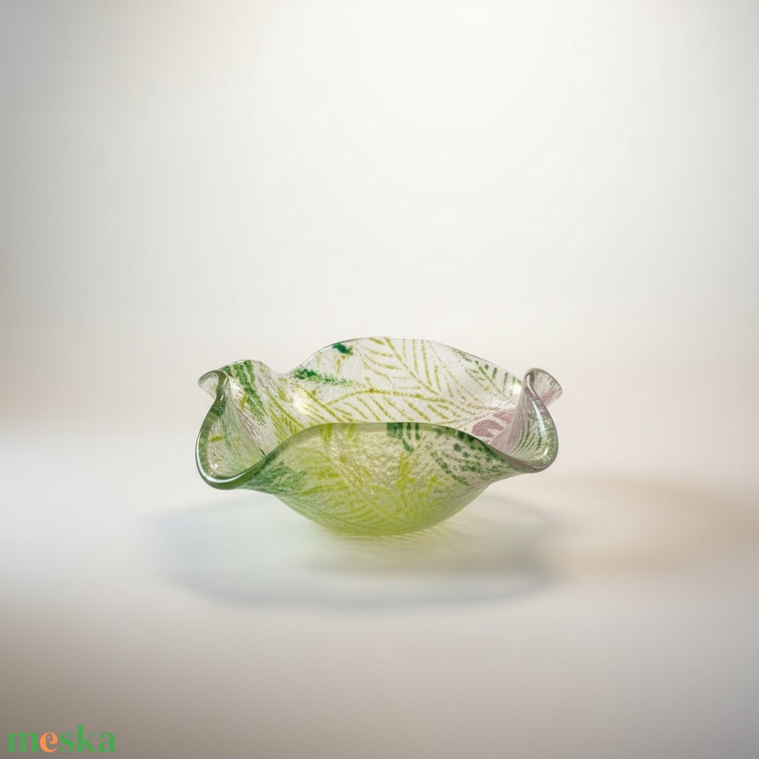 Tavasz mintás rogyasztott tálka - otthon & életmód - konyhafelszerelés, tálalás - tálalás - kínálótál - Meska.hu