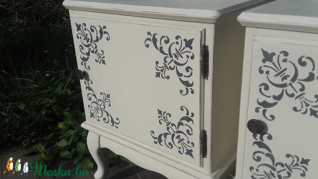 Provence neobarokk éjjeliszekrény pár -  - Meska.hu