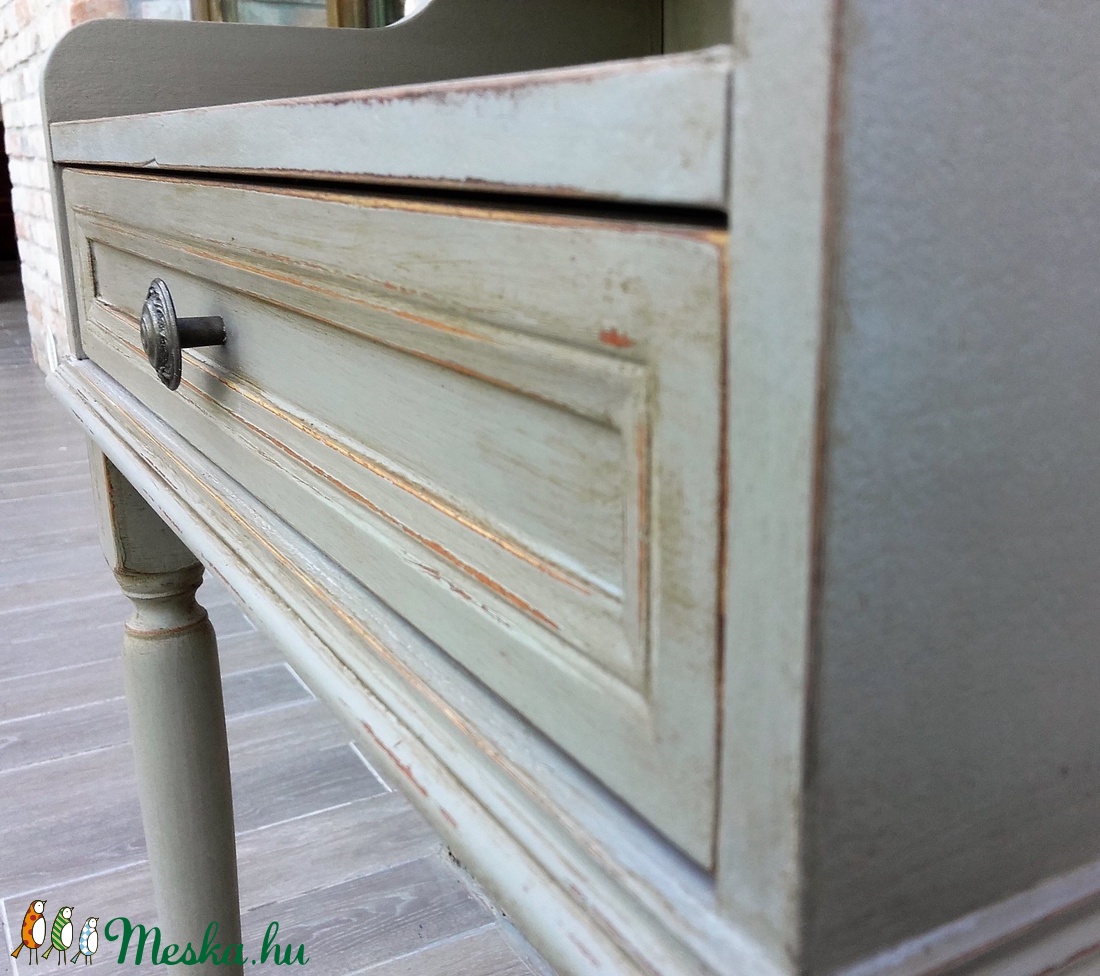 Vintage telefonasztal, konzolasztal, asztal -  - Meska.hu