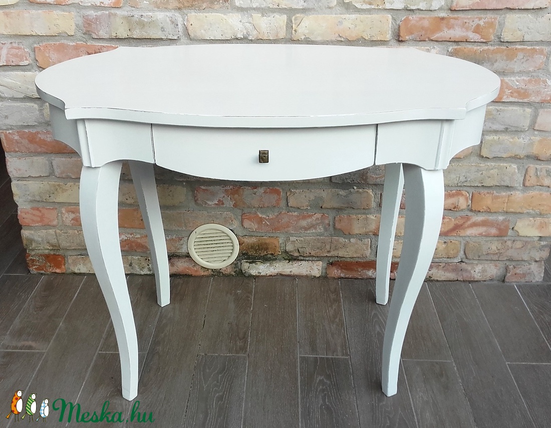Provence, shabby neobarokk íróasztal -  - Meska.hu