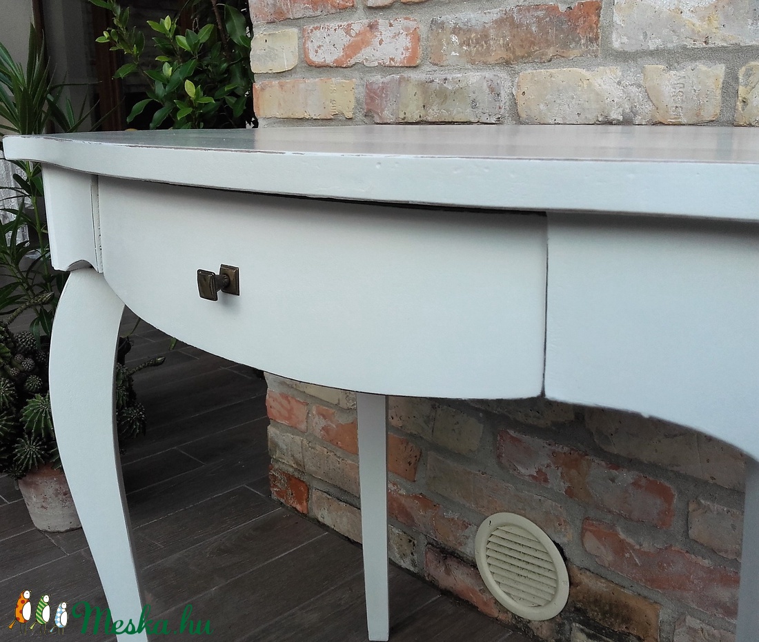 Provence, shabby neobarokk íróasztal -  - Meska.hu