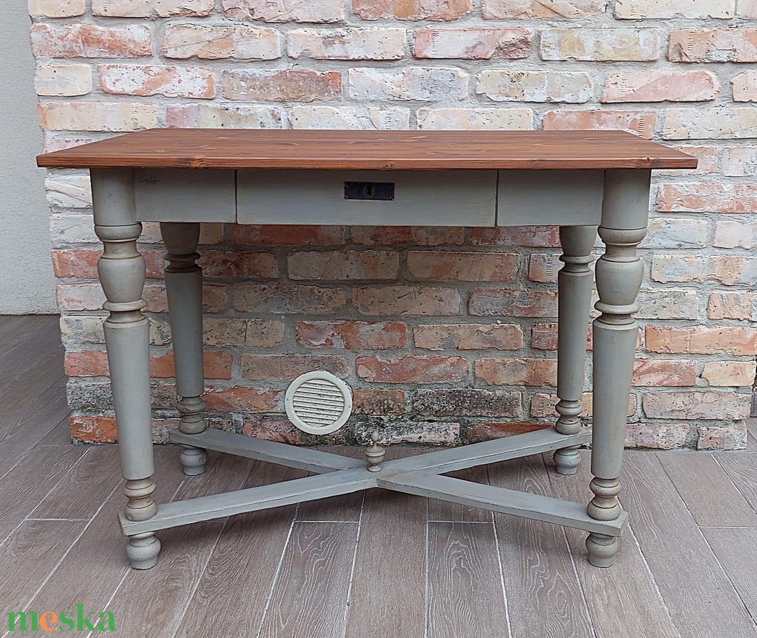 Autentikus íróasztal, konyhaasztal, asztal - otthon & életmód - bútor - asztal - Meska.hu