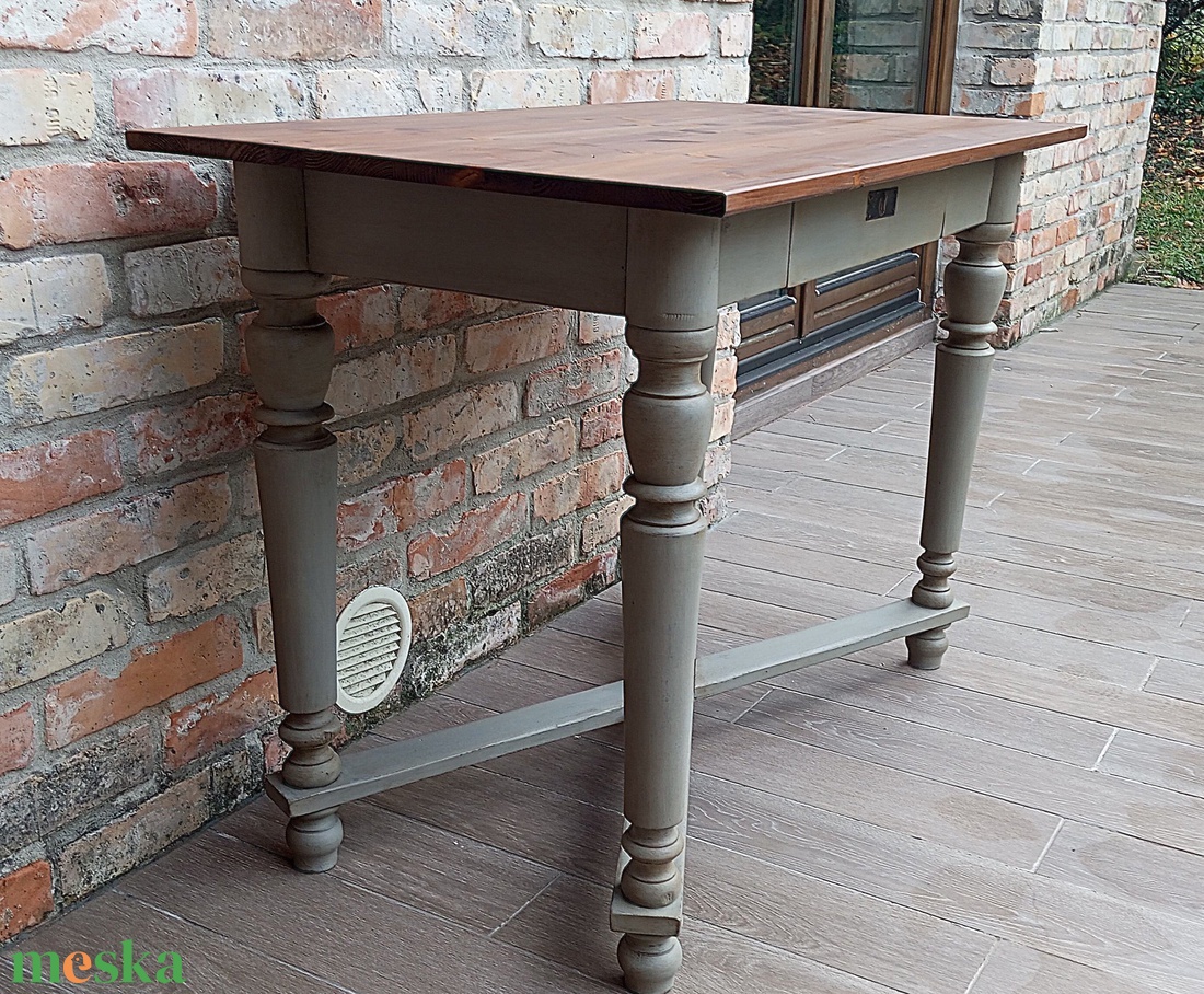 Autentikus íróasztal, konyhaasztal, asztal - otthon & életmód - bútor - asztal - Meska.hu