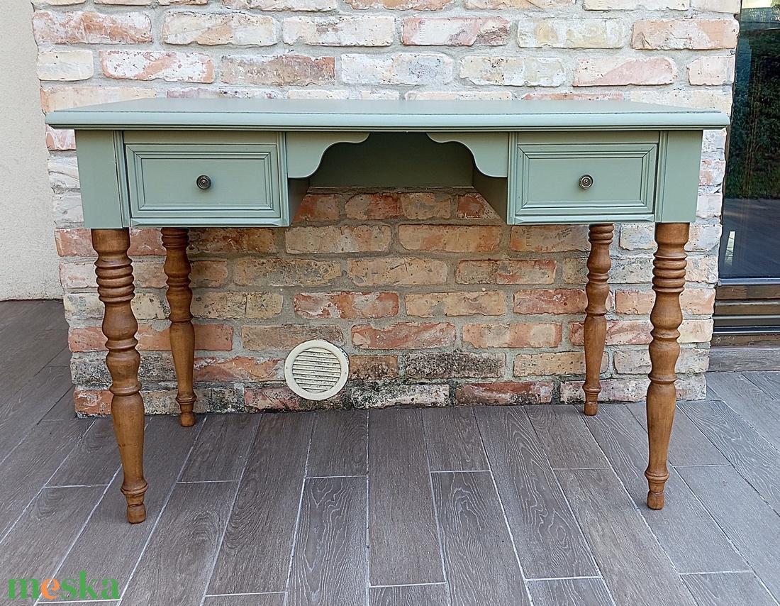 Rusztikus vintage íróasztal - otthon & életmód - bútor - asztal - Meska.hu