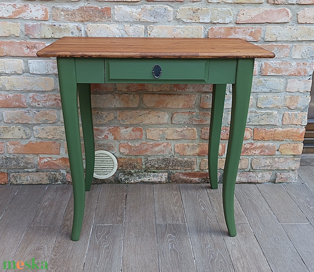 Vintage íróasztal, laptop asztal - otthon & életmód - bútor - asztal - Meska.hu