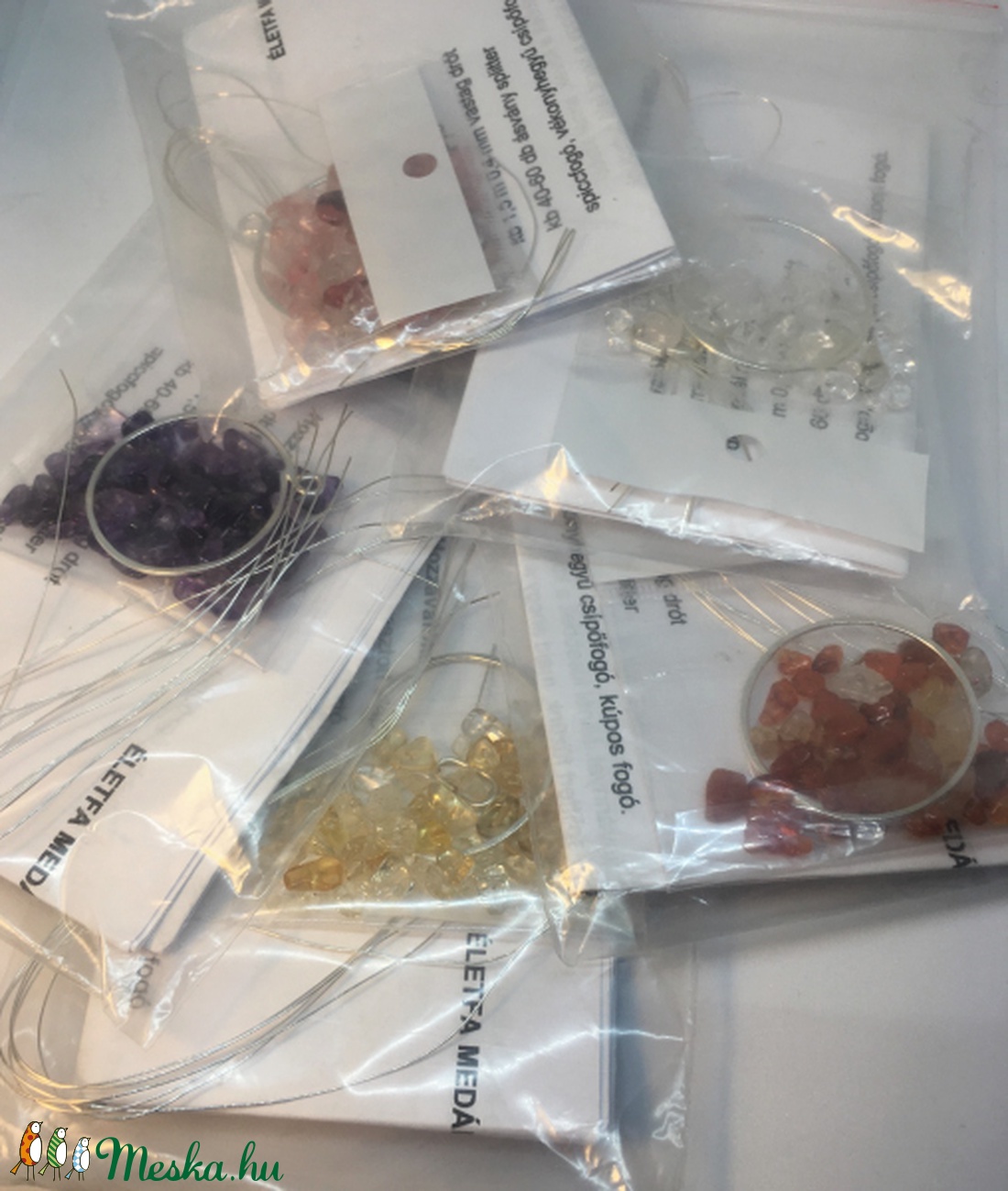 Életfa medál csináld magad csomagban Citrin - diy (csináld magad) - egységcsomag - Meska.hu