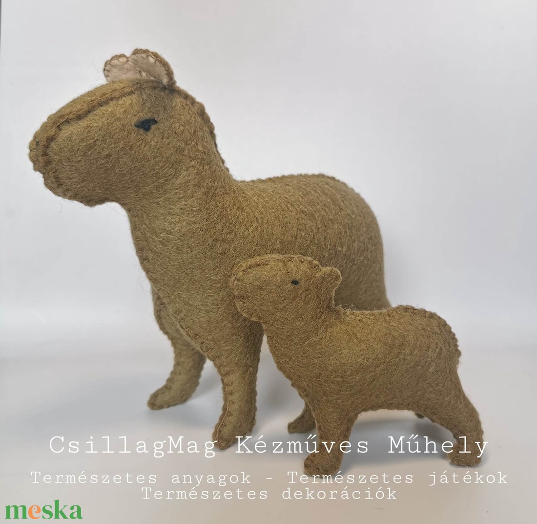 CAPYBARA/VÍZIDISZNÓ 2 DB/SZETT TERMÉSZETES ANYAGOKBÓL (GYAPJÚFILC, GYAPJÚ), TERMÉSZETES JÁTÉK - játék & sport - plüssállat & játékfigura - más figura - Meska.hu CAPYBARA/VÍZIDISZNÓ 2 DB/SZETT TERMÉSZETES ANYAGOKBÓL (GYAPJÚFILC, GYAPJÚ), TERMÉSZETES JÁTÉK - játék & sport - plüssállat & játékfigura - más figura - Meska.hu