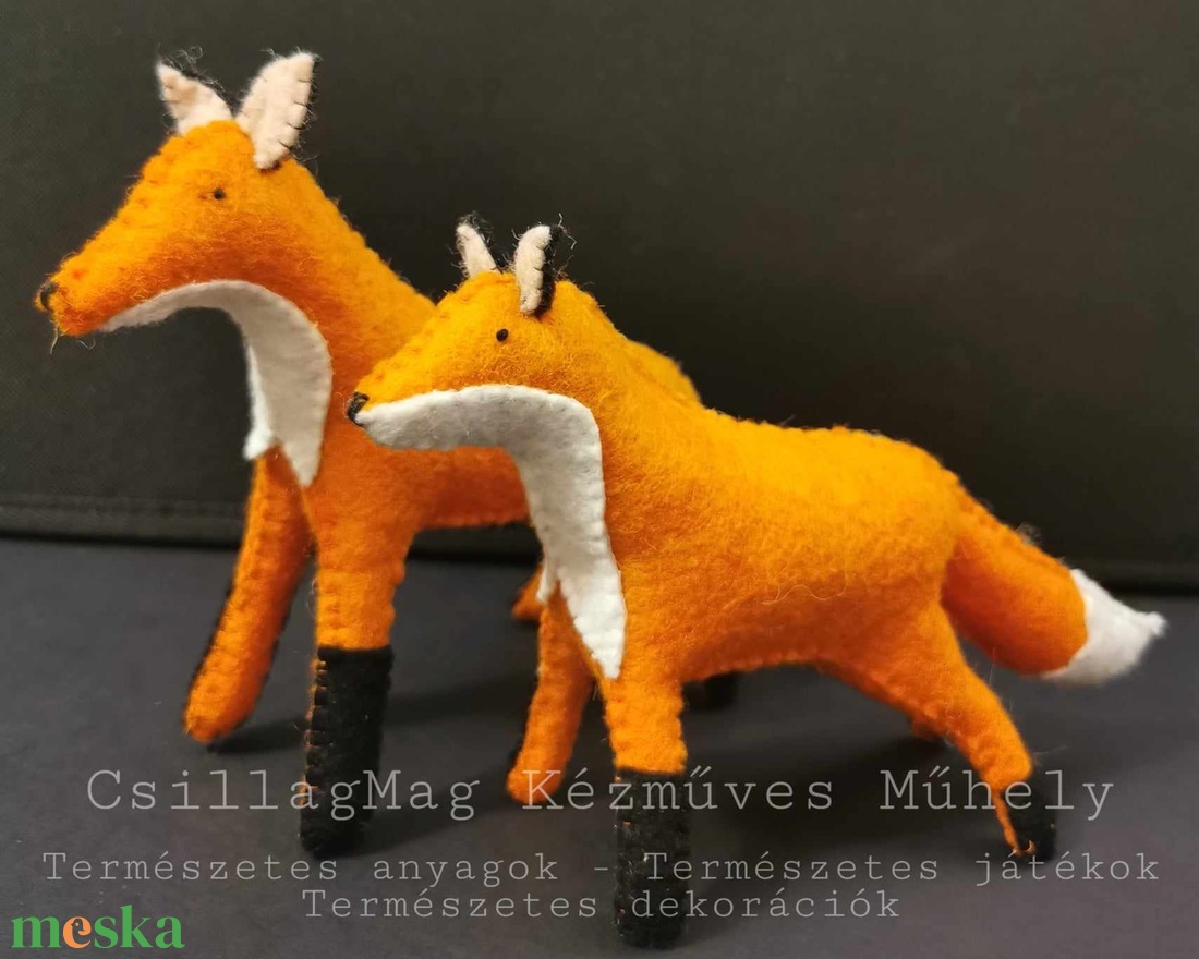 RÓKÁK RÓKAPÁR 2 DB/SZETT GYAPJÚFILC CSILLAGMAG-ÁLLATFIGURÁK TERMÉSZETES ANYAGOK GYAPJÚFILC GYAPJÚ NEMEZ WALDORF - játék & sport - plüssállat & játékfigura - róka - Meska.hu RÓKÁK RÓKAPÁR 2 DB/SZETT GYAPJÚFILC CSILLAGMAG-ÁLLATFIGURÁK TERMÉSZETES ANYAGOK GYAPJÚFILC GYAPJÚ NEMEZ WALDORF - játék & sport - plüssállat & játékfigura - róka - Meska.hu