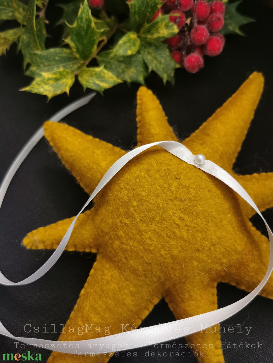 CSILLAGMAG-CSÚCSDÍSZ A KARÁCSONYFA ÉKE TERMÉSZETES ANYAGOK GYAPJÚFILC GYAPJÚ HÍMZÉSSEL GYÖNGYÖKKEL SZATÉNSZALAGGAL NEMEZ - karácsony - karácsonyi lakásdekoráció - karácsonyfadíszek - Meska.hu CSILLAGMAG-CSÚCSDÍSZ A KARÁCSONYFA ÉKE TERMÉSZETES ANYAGOK GYAPJÚFILC GYAPJÚ HÍMZÉSSEL GYÖNGYÖKKEL SZATÉNSZALAGGAL NEMEZ - karácsony - karácsonyi lakásdekoráció - karácsonyfadíszek - Meska.hu