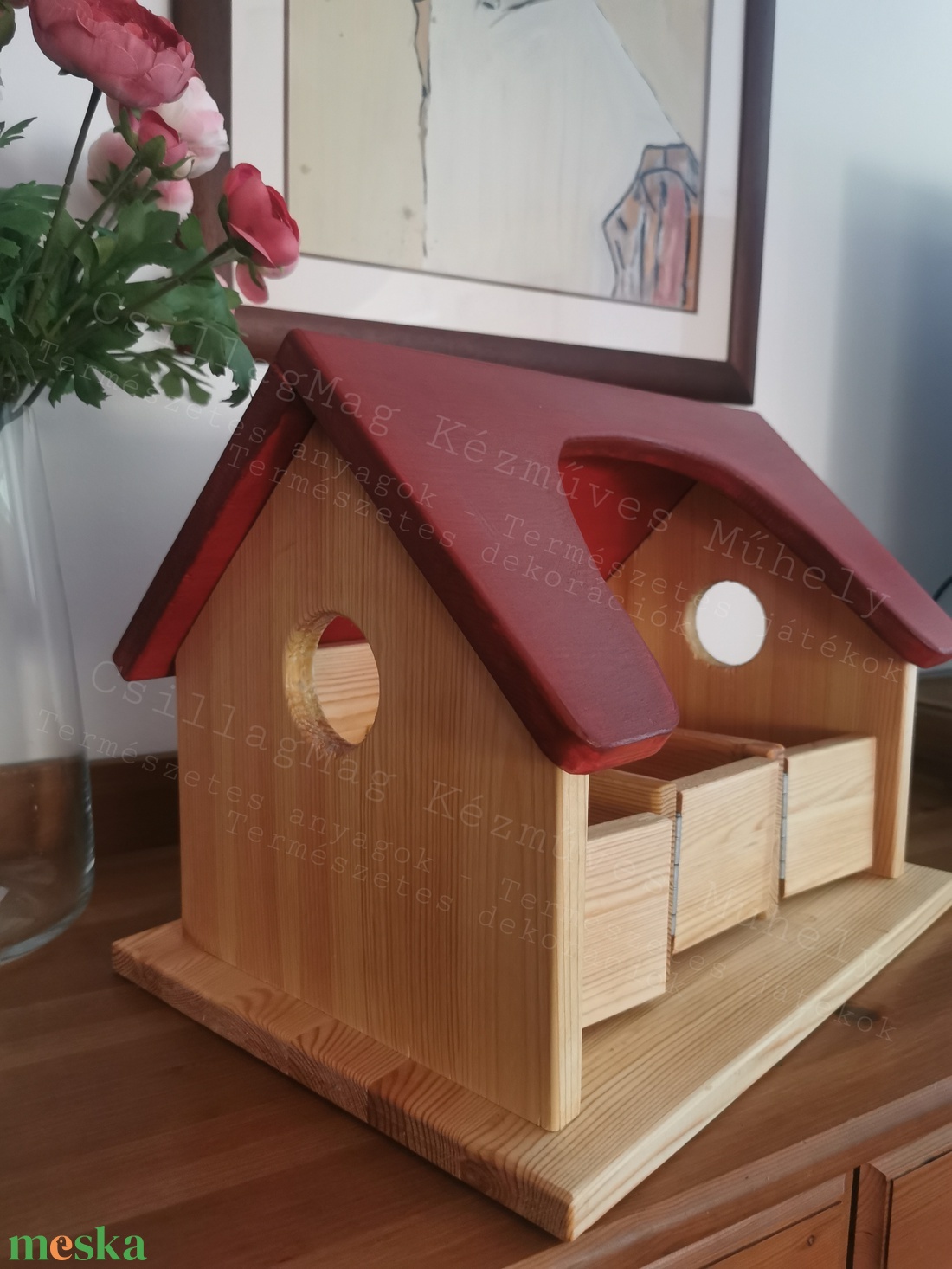 Csillagistálló CsillagMag Meseházak tömörfa játék kézműves istálló lóistálló boxos istálló Waldorf fantáziajáték  - játék & sport - baba & babaház - babaház - Meska.hu