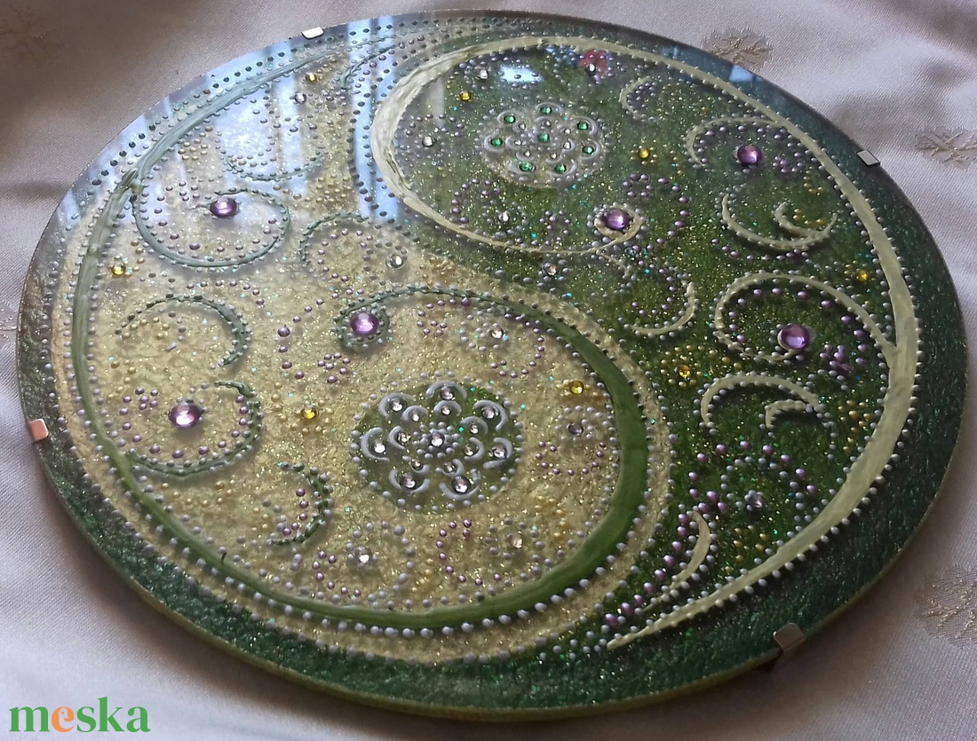 Jin-Jang Mandala - otthon & életmód - dekoráció - Meska.hu Jin-Jang Mandala - otthon & életmód - dekoráció - Meska.hu
