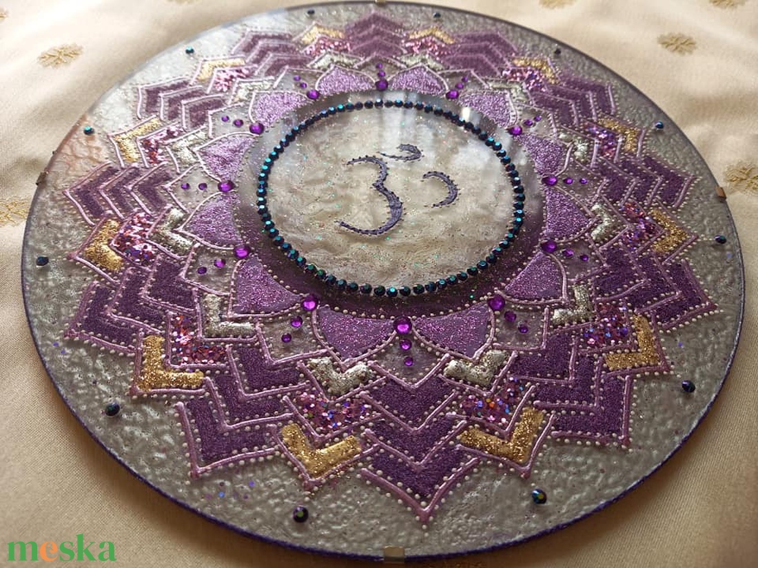 Koronacsakra Mandala - otthon & életmód - dekoráció - spiritualitás - mandala - Meska.hu