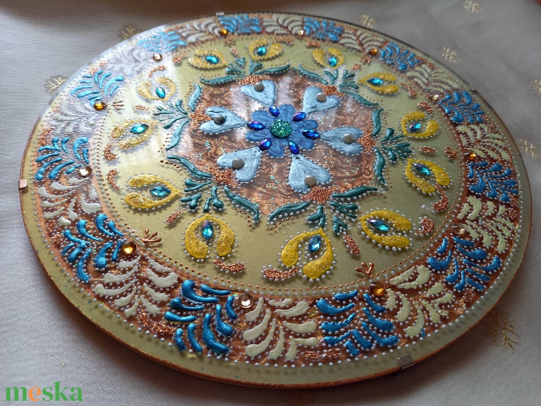 Virágos Mandala - otthon & életmód - dekoráció - spiritualitás - mandala - Meska.hu
