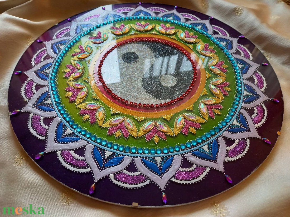 Jin-Jang Mandala - - Meska.hu Jin-Jang Mandala - - Meska.hu