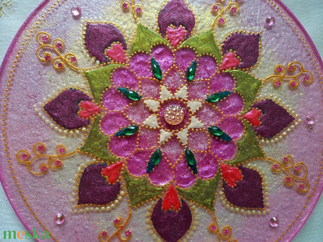 Szeretetmandala - otthon & életmód - dekoráció - spiritualitás - mandala - Meska.hu Szeretetmandala - otthon & életmód - dekoráció - spiritualitás - mandala - Meska.hu