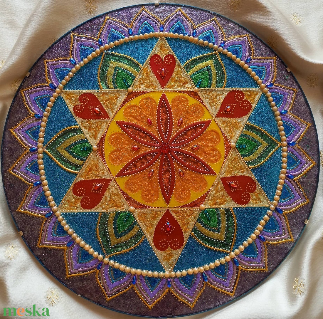 Bőség Mandala - otthon & lakás - dekoráció - spiritualitás - mandala - Meska.hu