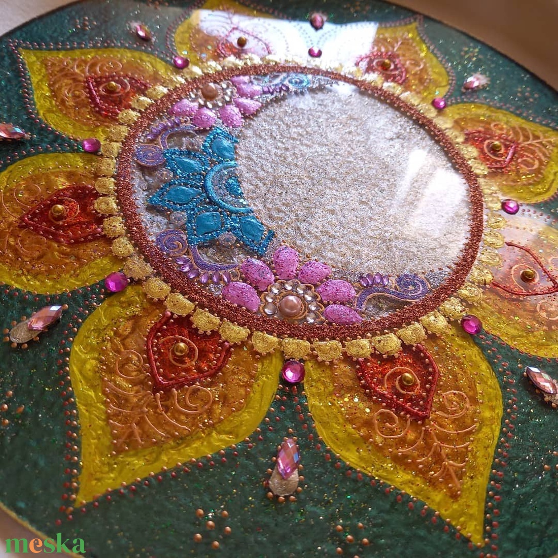 Nap-Hold Mandala - otthon & életmód - dekoráció - spiritualitás - mandala - Meska.hu Nap-Hold Mandala - otthon & életmód - dekoráció - spiritualitás - mandala - Meska.hu