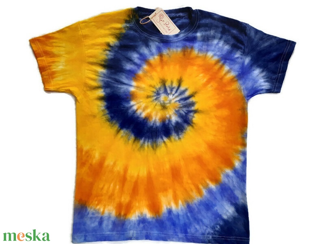 Batikolt póló (PO_33) - ruha & divat - Meska.hu