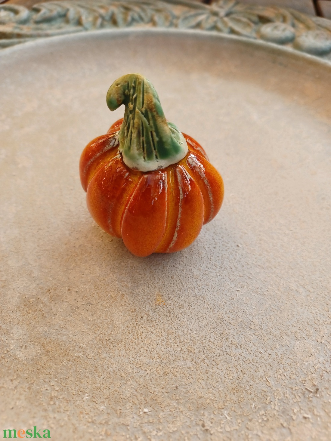 Kerámia dísztök - otthon & életmód - dekoráció - halloween - halloweeni tök és lámpás - Meska.hu Kerámia dísztök - otthon & életmód - dekoráció - halloween - halloweeni tök és lámpás - Meska.hu