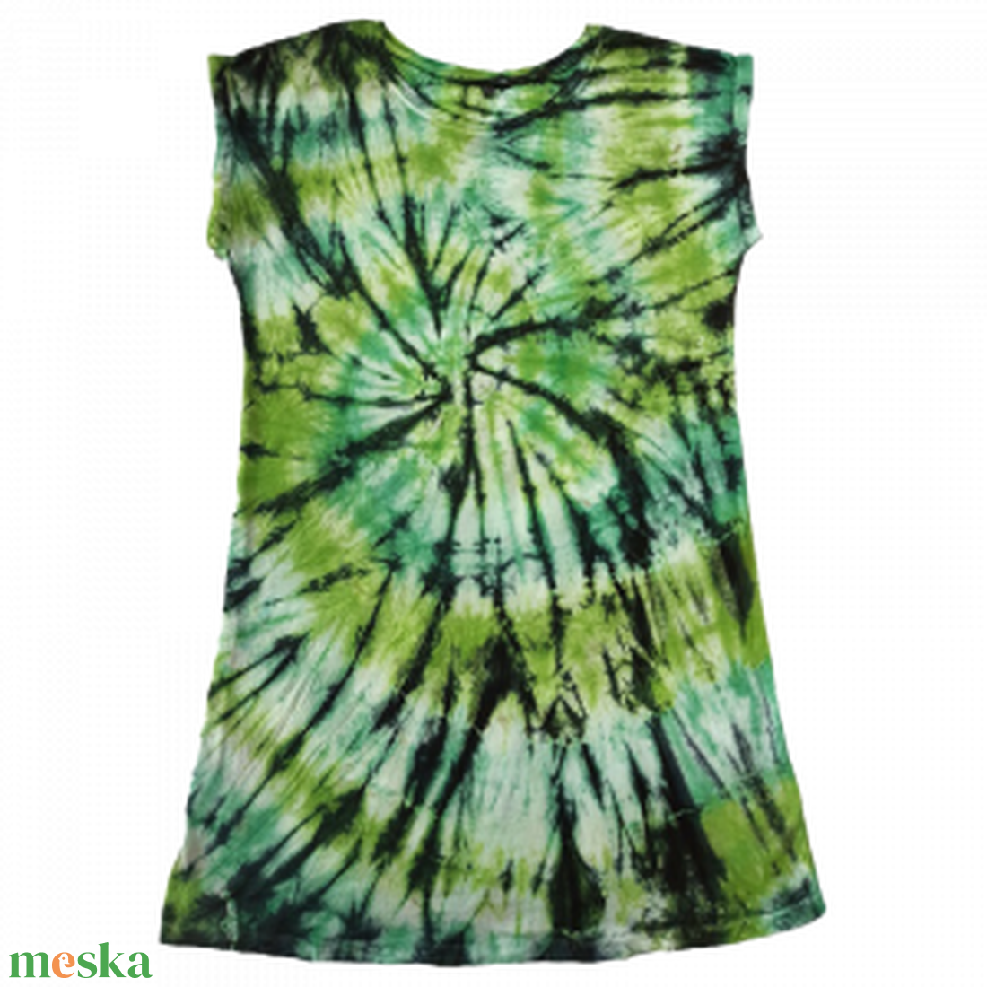 Batikolt ruha - Kerek erdő - ruha & divat - női ruha - ruha - Meska.hu