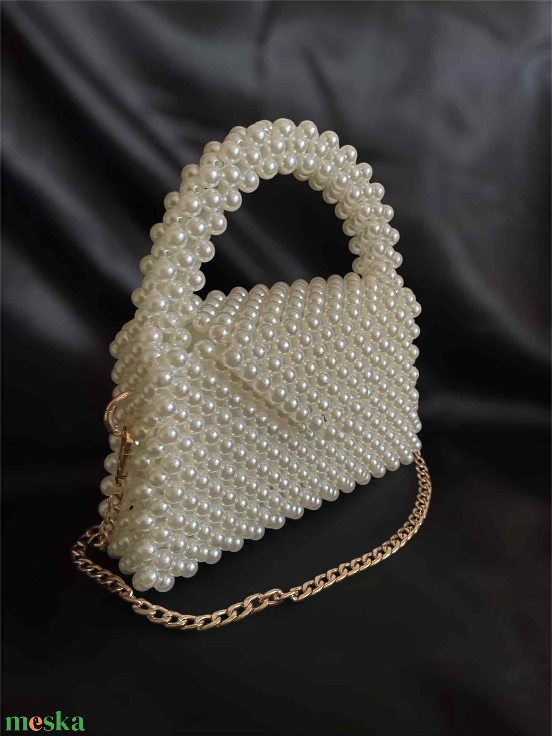 Gyöngytáska  - táska & tok - kézitáska & válltáska - alkalmi táska - Meska.hu