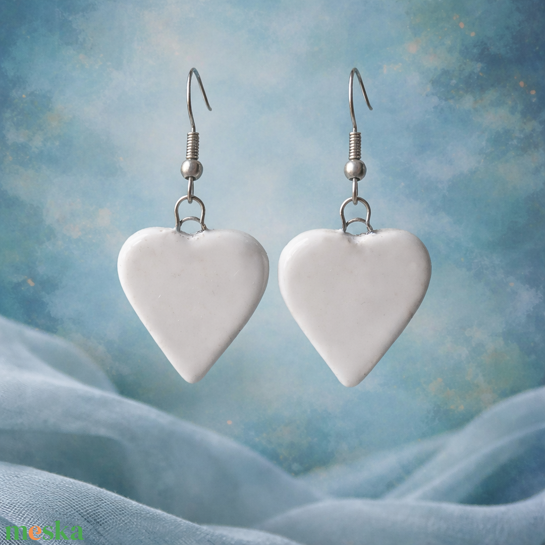 Téli Romantika - fülbevaló - ékszer - fülbevaló - lógó fülbevaló - Meska.hu