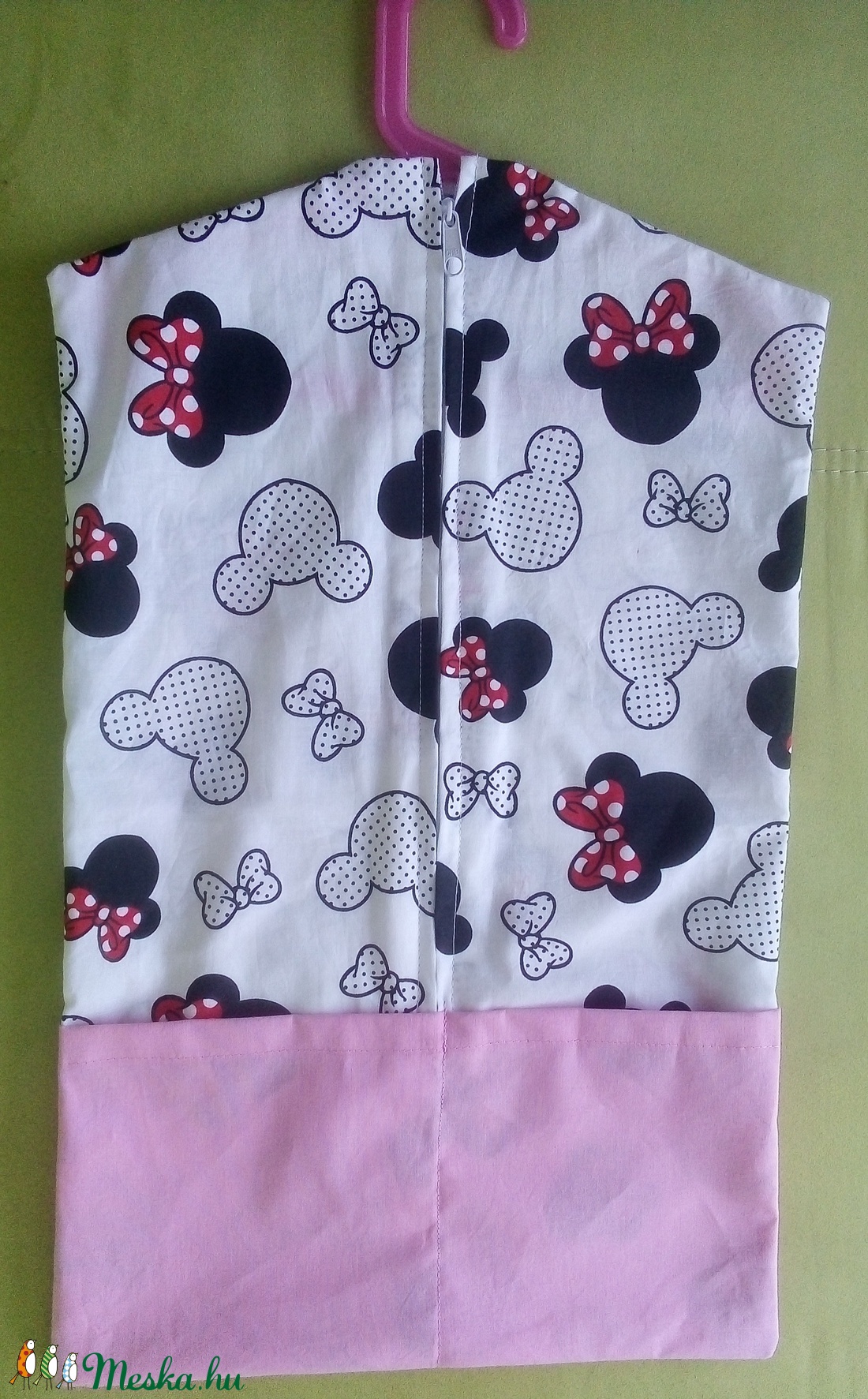 Minnie egeres  oviszsák tornazsákkal - játék & sport - ovis felszerelés - ovis zsák - Meska.hu